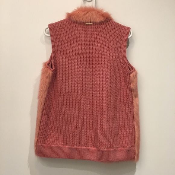 Michael Kors Faux Fur Vest *Mob Wife Look* - Picture 4 of 4